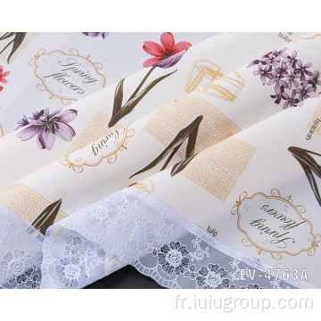 Nappe EVA/PEVA Fleurs Linge de Table